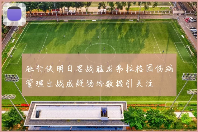 独行侠明日客战猛龙弗拉格因伤病管理出战成疑场均数据引关注